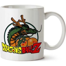 Art Hediye Dragons Ballz Dragon Ball Z İki Tarafı Baskılı Beyaz Kupa