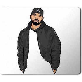 Art Hediye Drake Baskılı 23x19 cm Mouse Pad
