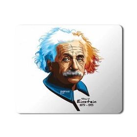 Art Hediye Einstein 2 Baskılı 23x19 cm Mouse Pad