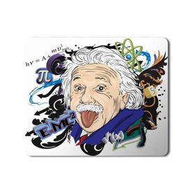 Art Hediye Einstein E=mc2 Pi Fizik Baskılı 23x19 cm Mouse Pad