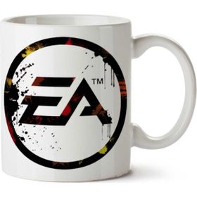 Art Hediye Electronic-Arts-Png-Hd İki Tarafı Baskılı Kupa