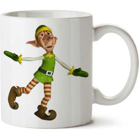 Art Hediye Elf İki Tarafı Baskılı Kupa