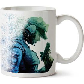 Art Hediye Ella Rainbow Tasarım İki Tarafı Baskılı Kupa