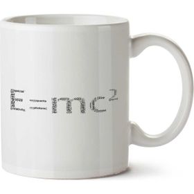 Art Hediye E=mc^2 By İki Tarafı Baskılı Kupa