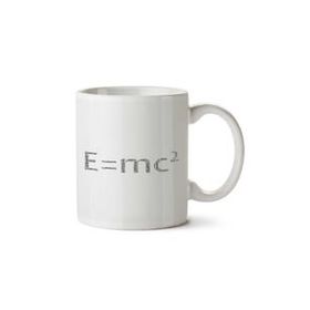 Art Hediye E=mc^2 By İki Tarafı Baskılı Kupa