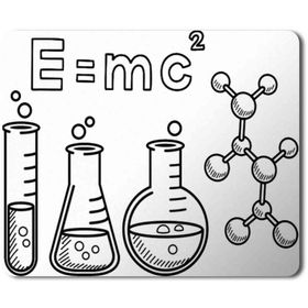 Art Hediye E=mc2 Kimya Baskılı 23x19 cm Mouse Pad