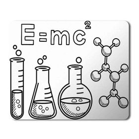 Art Hediye E=mc2 Kimya Baskılı 23x19 cm Mouse Pad