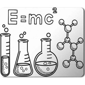 Art Hediye E=mc2 Kimya Baskılı 23x19 cm Mouse Pad