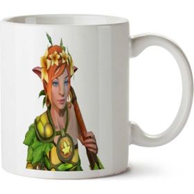 Art Hediye Enchantress-Free-Png-Image İki Tarafı Baskılı Kupa
