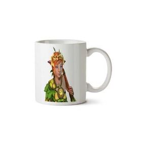 Art Hediye Enchantress-Free-Png-Image İki Tarafı Baskılı Kupa