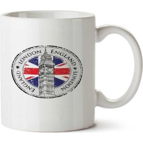 Art Hediye England 2 İki Tarafı Baskılı Kupa