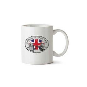 Art Hediye England London İki Tarafı Baskılı Kupa