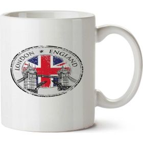 Art Hediye England London İki Tarafı Baskılı Kupa