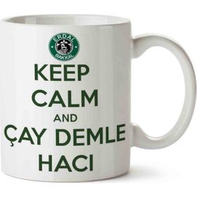 Art Hediye Erdal Bakkal Çay Demle Hacı Kupa Bardak