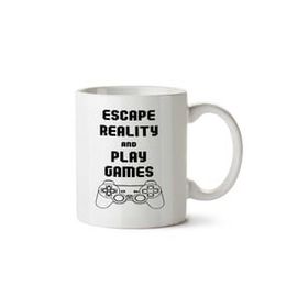 Art Hediye Escape Reality And Play Games İki Tarafı Baskılı Kupa