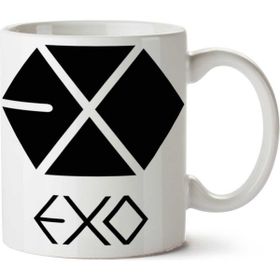 Art Hediye Exo Exo İki Tarafı Baskılı Beyaz Kupa