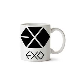 Art Hediye Exo Exo İki Tarafı Baskılı Beyaz Kupa
