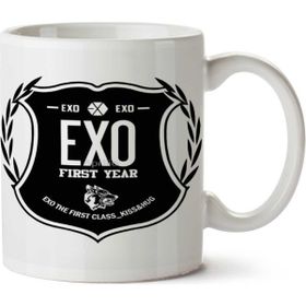 Art Hediye Exo First Year 2 İki Tarafı Baskılı Kupa Bardak
