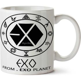 Art Hediye Exo From Exo Planet İki Tarafı Baskılı Kupa Bardak