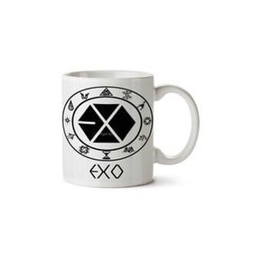 Art Hediye Exo Member 2 İki Tarafı Baskılı Beyaz Kupa