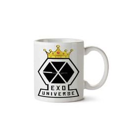 Art Hediye Exo Universe İki Tarafı Baskılı Beyaz Kupa