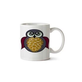 Art Hediye Exotic Owl İki Tarafı Baskılı Beyaz Kupa