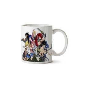 Art Hediye Fairy Tail Anime İki Tarafı Baskılı Beyaz Kupa