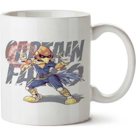 Art Hediye Falco Punch İki Tarafı Baskılı Beyaz Kupa