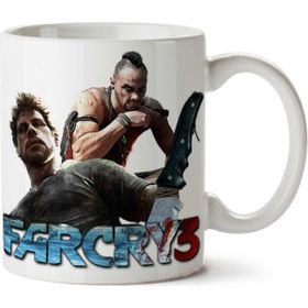 Art Hediye Farcry 4 İki Tarafı Baskılı Beyaz Kupa