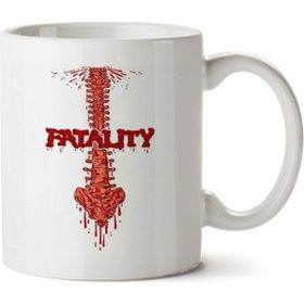 Art Hediye Fatality İki Tarafı Baskılı Beyaz Kupa