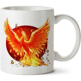 Art Hediye Fenix İki Tarafı Baskılı Beyaz Kupa