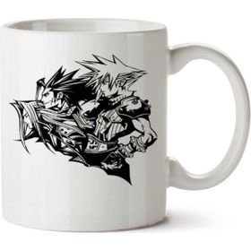 Art Hediye Final Fantasy 2 İki Tarafı Baskılı Beyaz Kupa