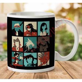 Art Hediye Final Fantasy 7 Pop Art İki Tarafı Baskılı Kupa Bardak
