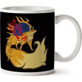 Art Hediye Firekami Okami Amaterasu Firefox Iki Tarafı Baskılı Kupa Bardak