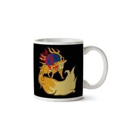Art Hediye Firekami Okami Amaterasu Firefox Iki Tarafı Baskılı Kupa Bardak