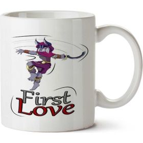 Art Hediye First Love Asuri İki Tarafı Baskılı Beyaz Kupa