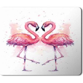 Art Hediye Flamingo Aşk 2 Baskılı 23x19 cm Mouse Pad