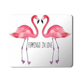 Art Hediye Flamingo Aşk Love Baskılı 23x19 cm Mouse Pad