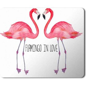 Art Hediye Flamingo Aşk Love Baskılı 23x19 cm Mouse Pad