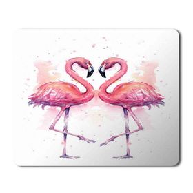 Art Hediye Flamingo Aşk Love Baskılı 23x19 cm Mouse Pad