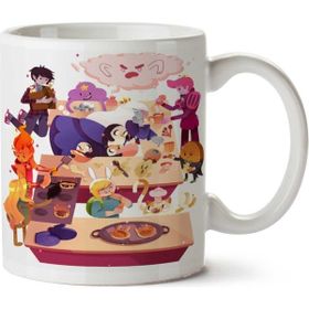 Art Hediye Flapjack Fabrikası İki Tarafı Baskılı Kupa Bardak