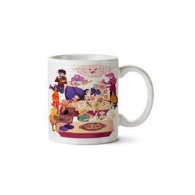 Art Hediye Flapjack Fabrikası İki Tarafı Baskılı Kupa Bardak