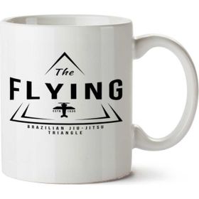 Art Hediye Flying Triangle İki Tarafı Baskılı Beyaz Kupa