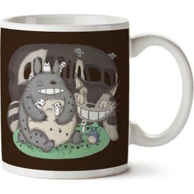 Art Hediye Forest Friends My Neighbor Totoro Iki Tarafı Baskılı Kupa Bardak