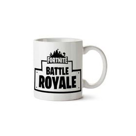 Art Hediye Fortnite Battle Royale Game İki Tarafı Baskılı Beyaz Kupa
