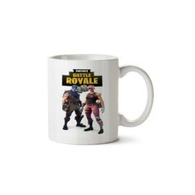 Art Hediye Fortnite Battle Royale İki Tarafı Baskılı Beyaz Kupa