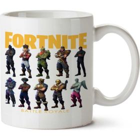 Art Hediye Fortnite Battle Royale Skins Karakterler İki Tarafı Baskılı Kupa Bardak