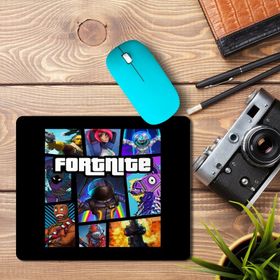 Art Hediye Fortnite Cover Baskılı 23x19 cm Mouse Pad