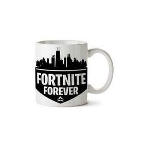 Art Hediye Fortnite Forever Battle Royale İki Tarafı Baskılı Beyaz Kupa