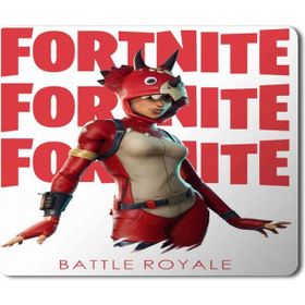 Art Hediye Fortnite Tricera Battle Royale Baskılı 23x19 cm Mouse Pad